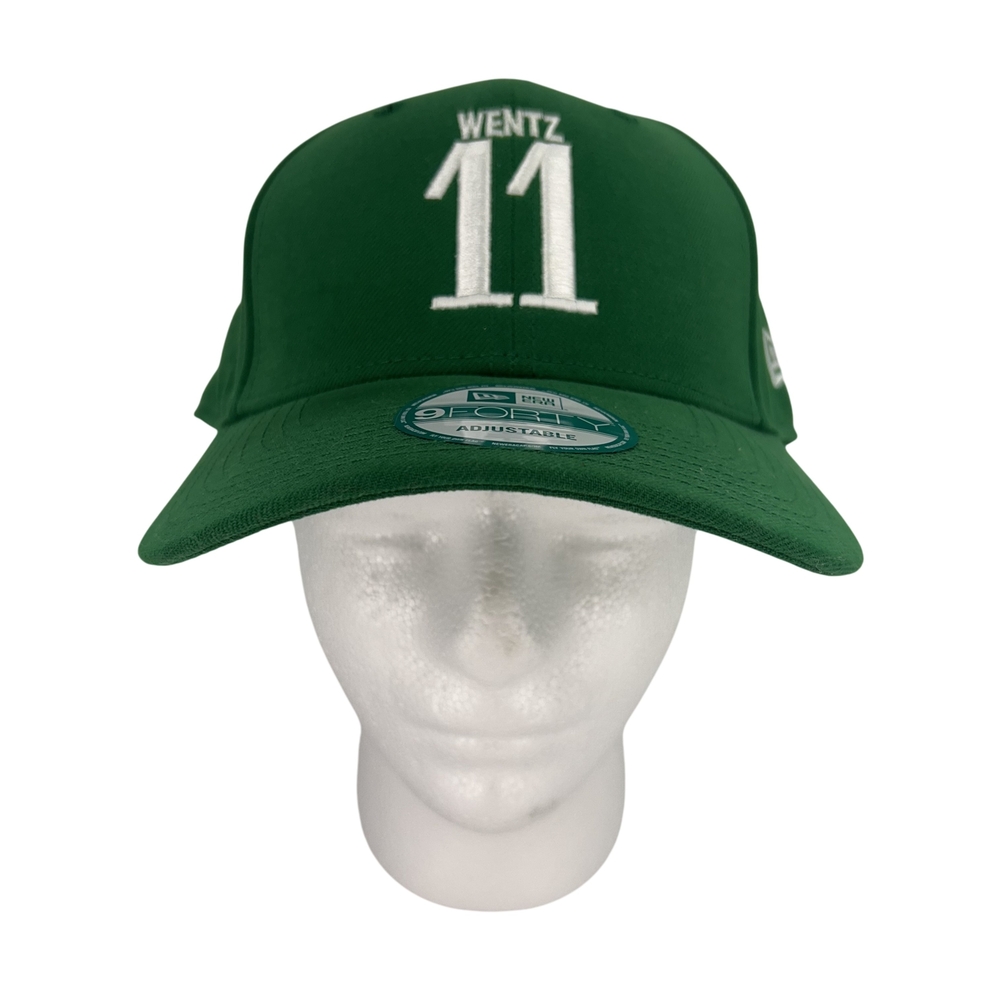 Philadelphia Eagles Hat Cap Strap Back NFL Football Carson Wentz 11 Mens New Era